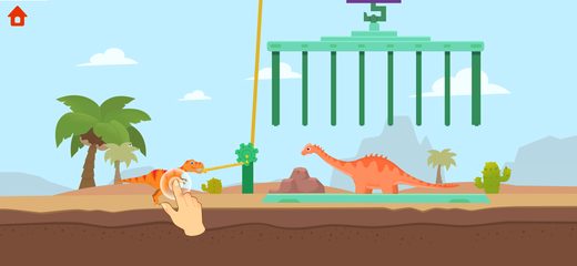 Скриншот 7: Приключение с динозаврами для дошкольников