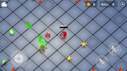Captura 18: Among Us contra Zombis .io