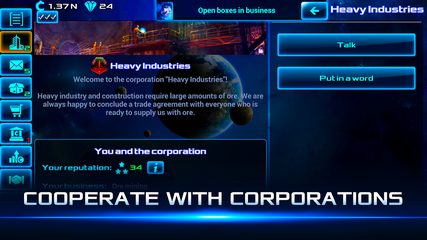 Captura 3: Idle Space Business Tycoon