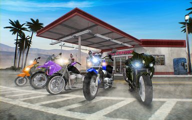 Screenshot 4: Moto Rider USA: Traffic Racing