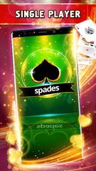 Captura 1: Spades Offline — Juegos de cartas para un solo jugador