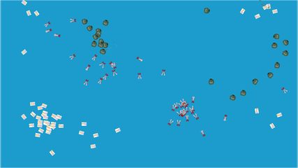 Captura 8: Arena de Evolución: Un Sandbox de Piedra, Papel o Tijera