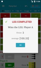 Screenshot 5: Darts Scorecard