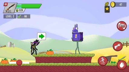 Captura 8: Stickman contra Zombis