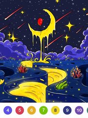 Скриншот 19: Раскраска: рисуй по номерам