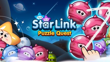 Screenshot 1: Star Link Puzzle - Pokki PoP Quest