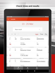 Screenshot 19: Formula 2021 Calendar & Standings