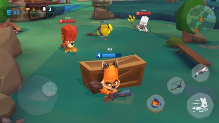 Captura 1: Pelea en el Zoológico