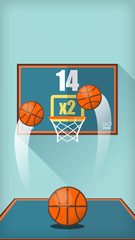 Captura 1: Baloncesto FRVR - Tiro de dunk