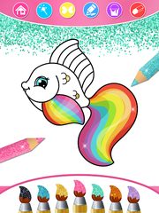 Screenshot 17: Princess Coloring Book Glitter & Girls Dress Up