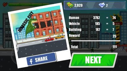 Screenshot 19: Jurassic Dinosaur City Rampage