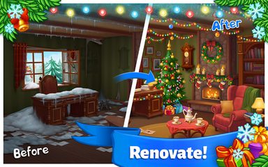 Screenshot 21: Farm Snow - Santa family story