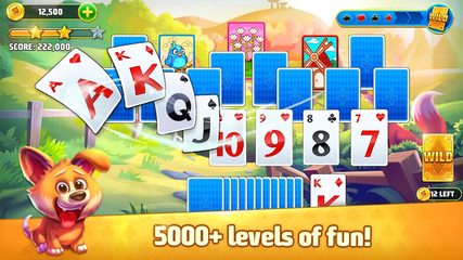 Screenshot 1: Solitaire TriPeaks Journey