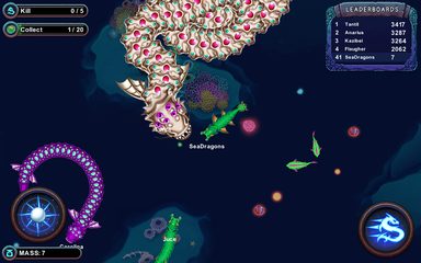 Screenshot 1: SeaDragons.io
