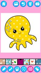Screenshot 12: Cute Kawaii Colouring Book for Kids with Glitters