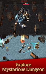 Screenshot 1: Darkest Rogue 3D:Slingshot RPG