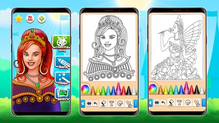 Screenshot 8: Princess Coloring Game
