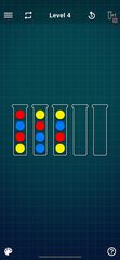 Скриншот 1: Игра-головоломка с сортировкой по цветам