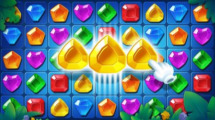 Screenshot 2: Gems Matcher - Match 3 Game