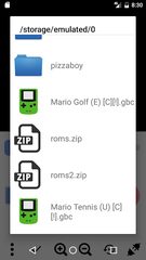 Captura 20: Emulador de Game Boy Color