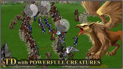 Screenshot 2: Heroes 3 and Mighty Magic: Medieval Tower Defense