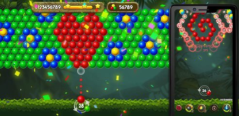 Screenshot 3: Bubble Shooter: Jungle POP