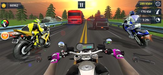Скриншот 5: Moto Rider King – Король трассы
