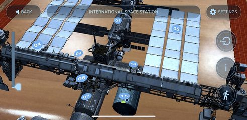 Captura 2: ISS ExplorAR