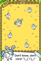 Captura 2: Evolución de la Gallina: Juego de espera