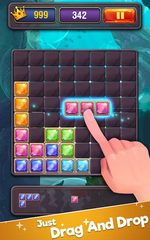 Screenshot 1: Block Puzzle Jewel Blast - Classic Puzzle Game