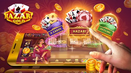 Скриншот 1: Hazari Gold: Игра на 1000 очков и 9 карт