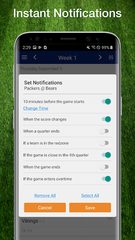 Скриншот 4: Scores App: Football Live Plays, Stats 2021 Season