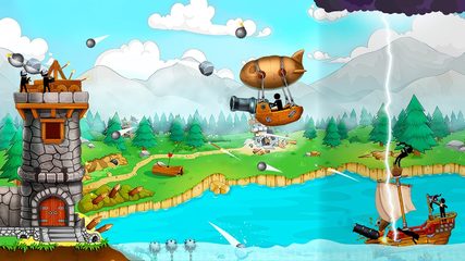 Screenshot 19: The Catapult: Stickman Pirates