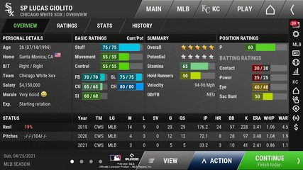 Скриншот 15: OOTP Baseball Go!