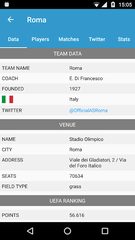 Captura 4: Seguimiento de Fútbol Europeo