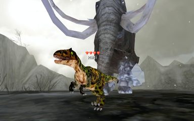 Captura 1: Dinos Online