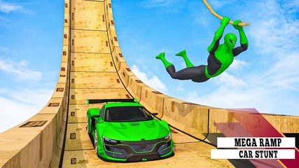 Screenshot 18: Superhero Car: Mega Ramp Games