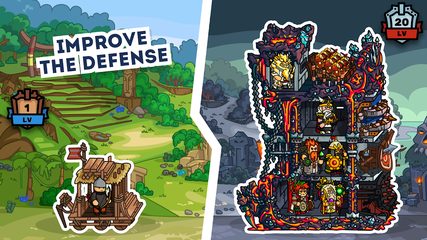 Screenshot 2: Towerlands: Tower Defense TD