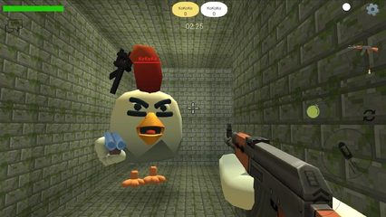 Captura 14: Choque de Gallinas
