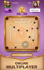 Screenshot 1: Carrom Friends : Board Game