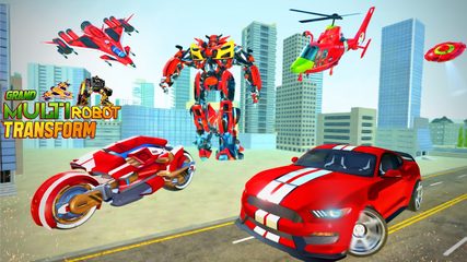 Screenshot 7: Multi robot jet transform war 2021