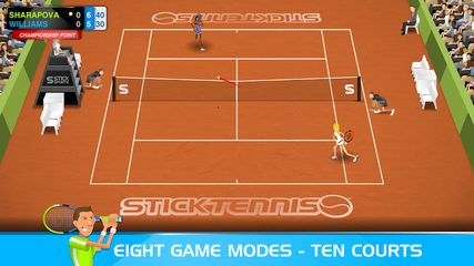 Captura 3: Stick Tennis