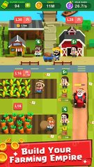 Screenshot 1: Idle Farming - Farm tycoon Simulator Games