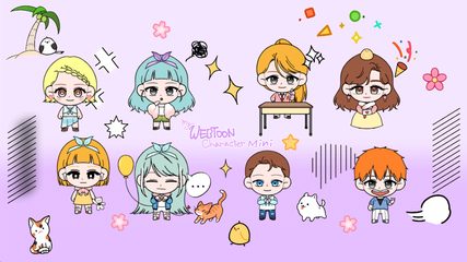 Captura 8: Creación de Personajes K-Pop Webtoon