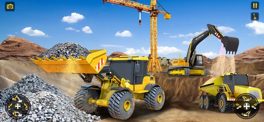 Captura 5: Simulador de Excavadora de Construcción