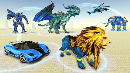Screenshot 24: Elephant Vs Lion Robot Game