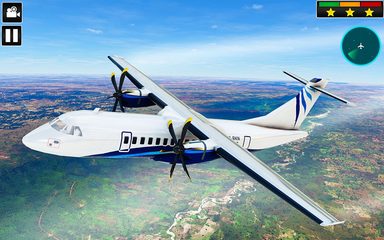 Captura 14: Simulador de Vuelo de Piloto de Avión