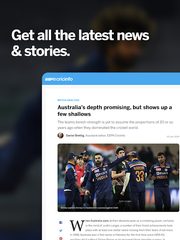 Screenshot 9: ESPNCricinfo - Live Cricket Scores, News & Videos