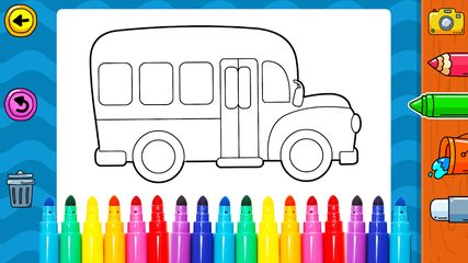 Screenshot 9: Vehicles Coloring for Kids: Trucks & Cars Game