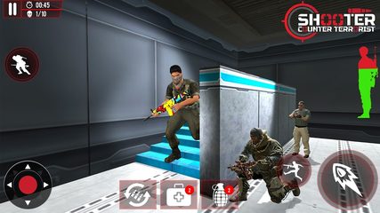 Screenshot 1: Real FPS Commando Shooting Game